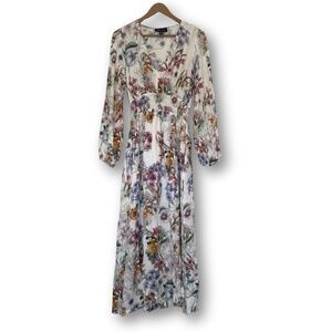 NWOT Fifteen Twenty Floral Long Sleeve Dress with Pockets